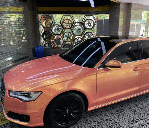 Candy Metallic Neon Pink Vinyl Wrap - 图片 4