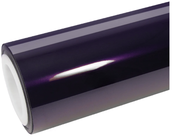 Glossy Metallic Midnight Purple Vinyl Wrap