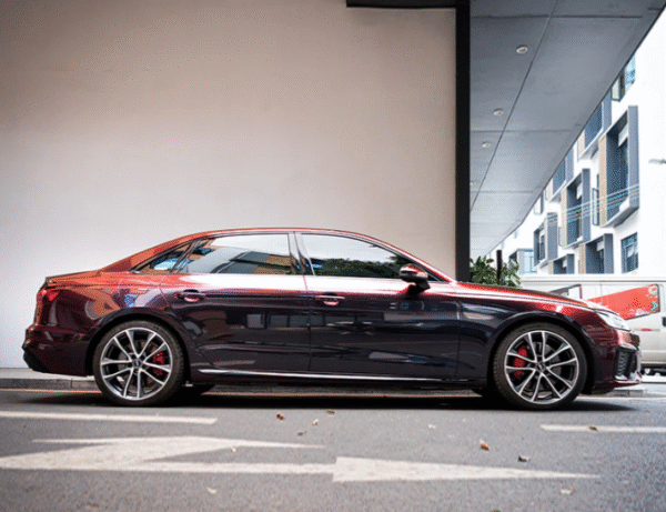 Rainbow Drift Black Red Vinyl Wrap - 图片 2