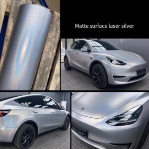 Matte surface laser silver