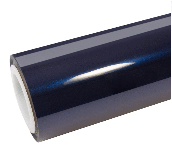 Glossy Metallic Tanzanite Blue Vinyl Wrap