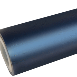 Satin Chrome Silk Prussian Blue Vinyl Wrap