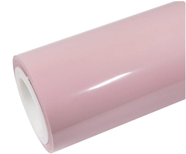 Super Glossy Pale Pink Vinyl Wrap