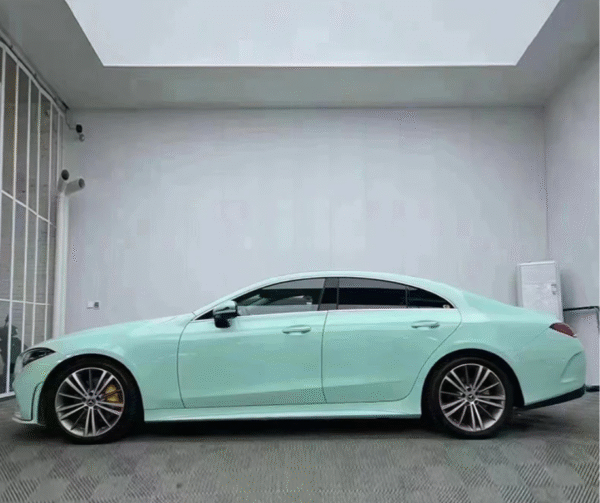 High Glossy Jamaican Aqua Vinyl Wrap - 图片 4