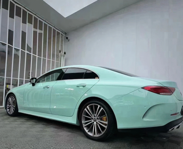 High Glossy Jamaican Aqua Vinyl Wrap - 图片 5