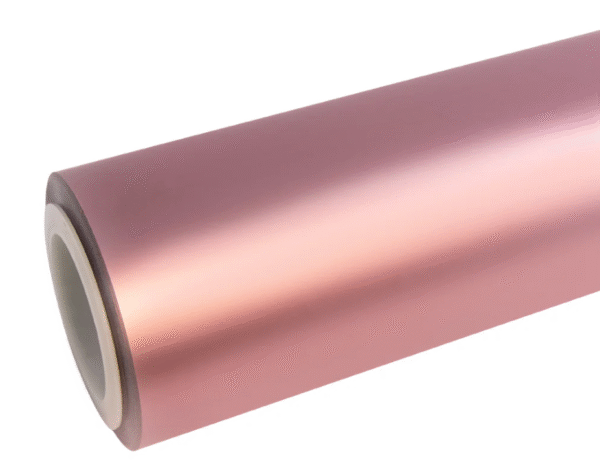 Satin Chrome Silk Rose Gold Vinyl Wrap