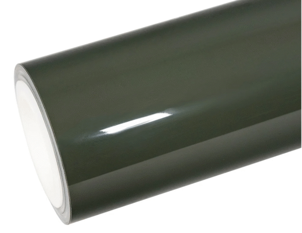 High Glossy Rifle Green Vinyl Wrap