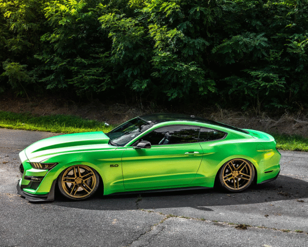 Candy Metallic Neon Green vinyl wrap - 图片 4