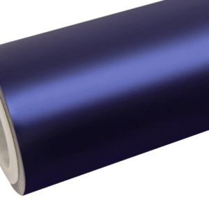 Satin Chrome Saint Patrick Blue Vinyl Wrap