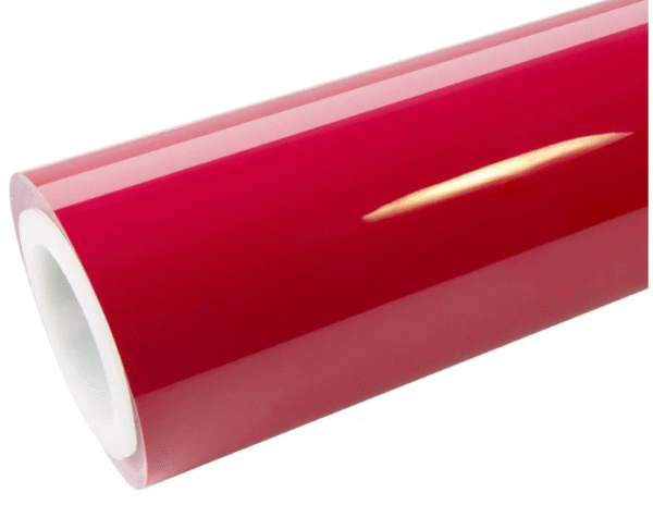 Super Glossy Carmine Red Vinyl Wrap