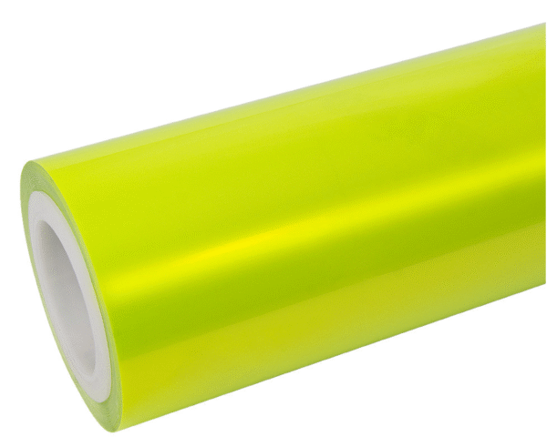 Candy Metallic Neon Yellow Vinyl Wrap