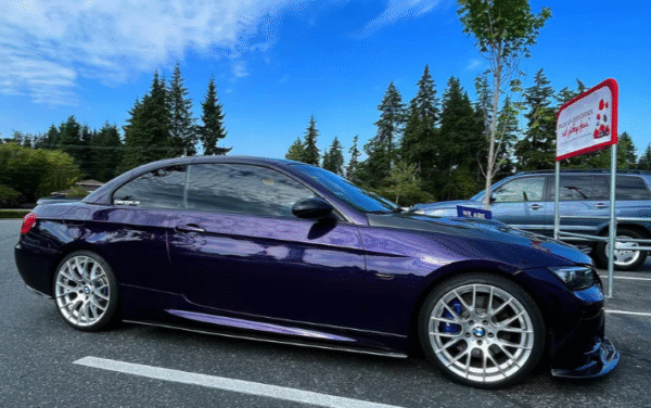 Glossy Metallic Midnight Purple Vinyl Wrap - 图片 5