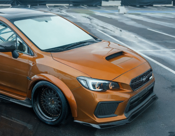 Glossy Metallic Copper Vinyl Wrap - 图片 3
