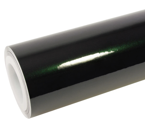 Glossy Metallic Royal Green Vinyl Wrap