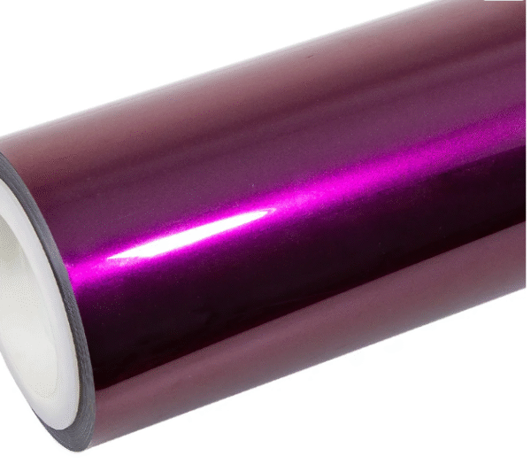 Glossy Metallic Grape Purple Color PPF (Wet Application)