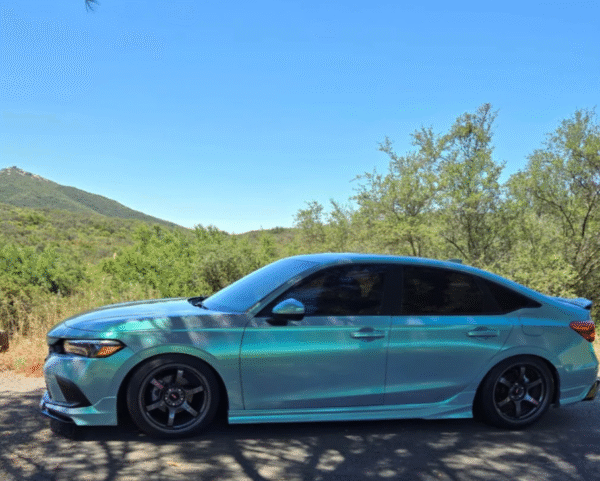 Candy Metallic Magic Gray Green Vinyl Wrap - 图片 5