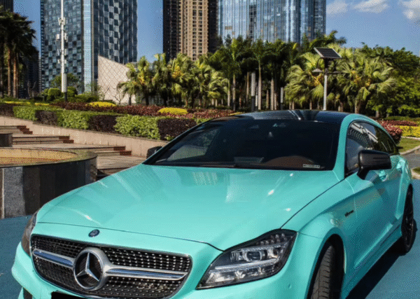 High Glossy Tiffany Vinyl Wrap - 图片 4
